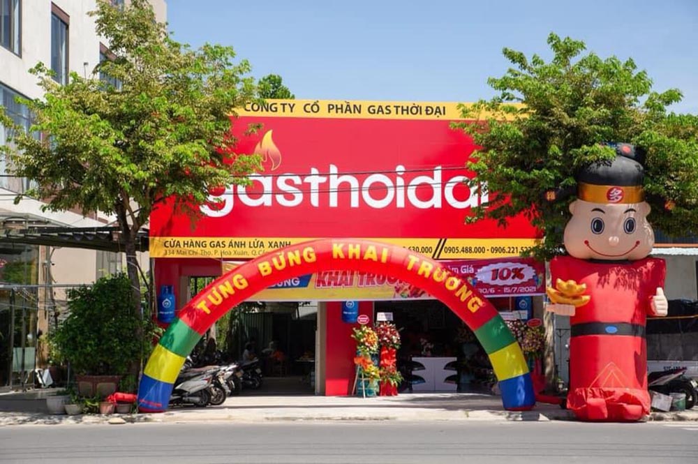 Gas Thời đại khai trương