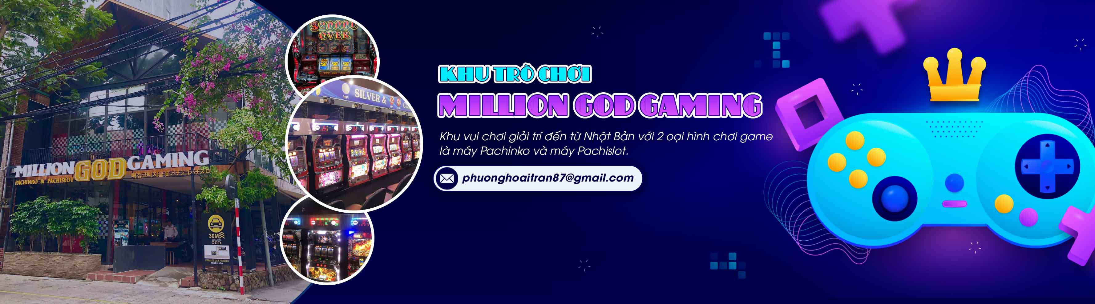 Khu Trò Chơi Million GOD Gaming
