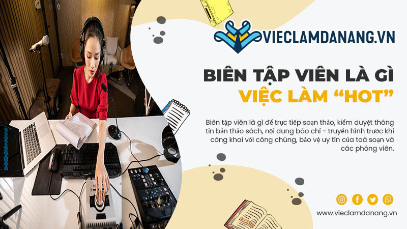 Công việc của biên tập viên là gì