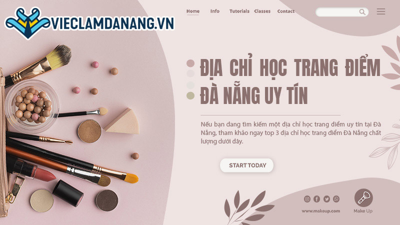 Top 3 địa chỉ học trang điểm Đà Nẵng chất lượng nhất