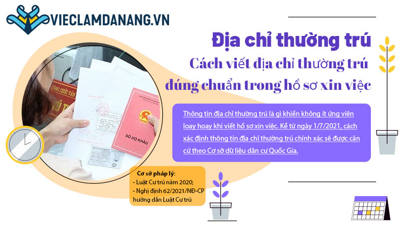 Địa chỉ thường trú là gì? Cách viết địa chỉ thường trú đúng chuẩn trong hồ sơ xin việc