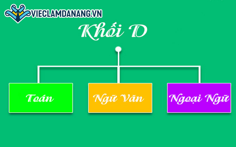 Thi khối D gồm những môn nào?