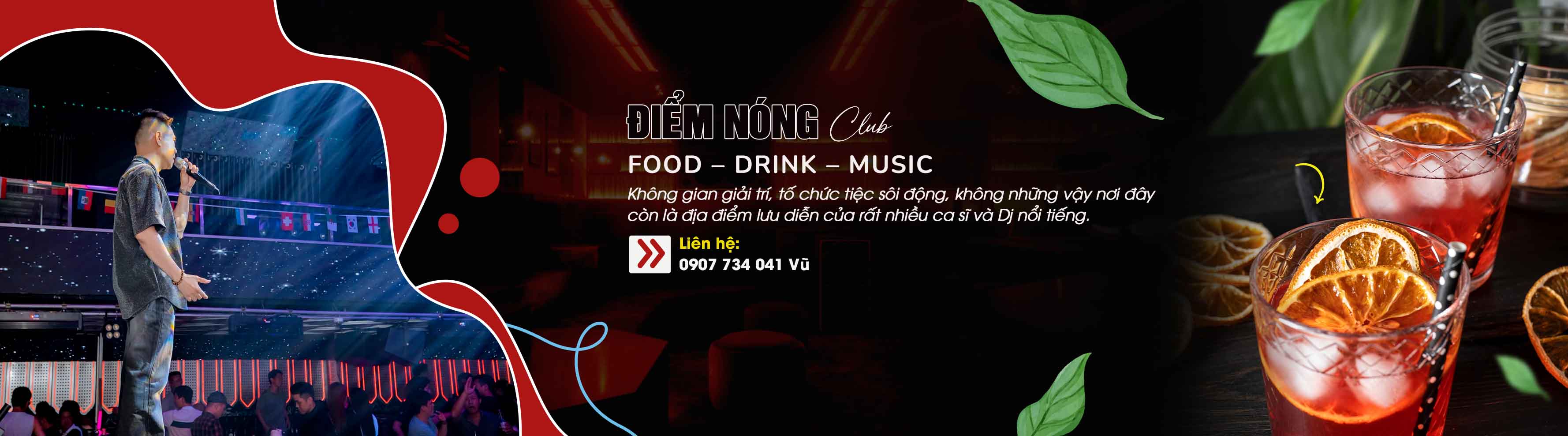 Điểm Nóng Food - Drink - Music